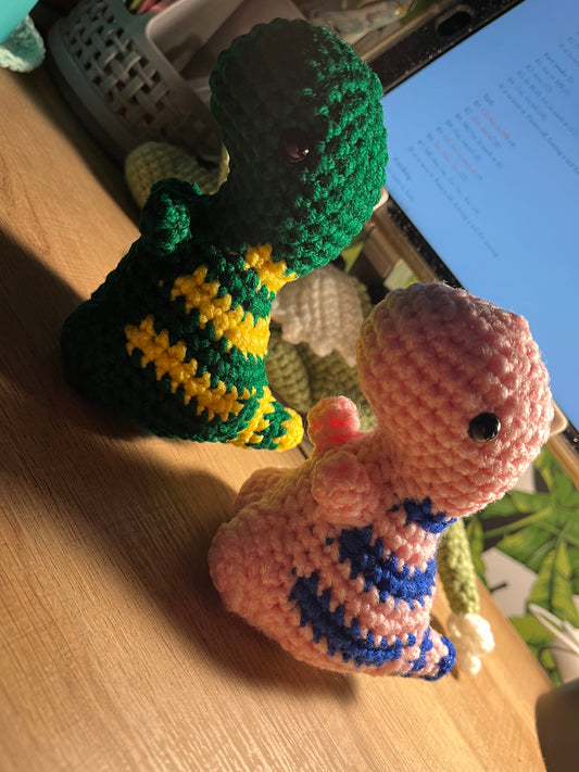 Mini Crochet Dinos